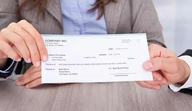 Fast cash for Commercial checks